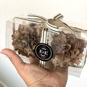 E&E Craft Shoppe | 2 pk Origami Flower Ball Ornaments